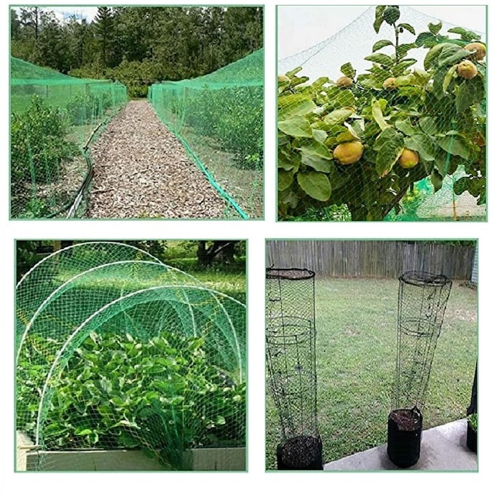 Plasa Protectie Plante Anti-Pasari 2M X 10M Ferme Animale Plasa Protectie Plante Anti-Pasari 2M X 10M Ferme Animale