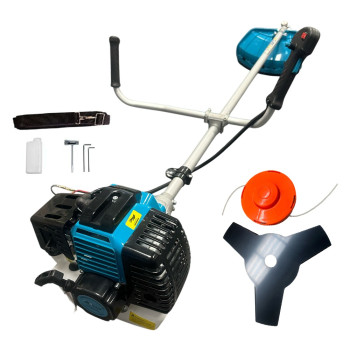 Motocoasa pe benzina Brillo 5.7CP 52cc 3 accesorii incluse