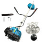 Motocoasa pe benzina Brillo 5.7CP 52cc 7 accesorii incluse