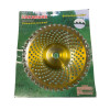 Disc Motocoasa Cu Vidia Oval 255Mm X 25,4 X 40 T Auriu
