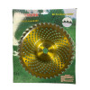 Disc Motocoasa Cu Vidia Oval 255Mm X 25,4 X 40 T Auriu