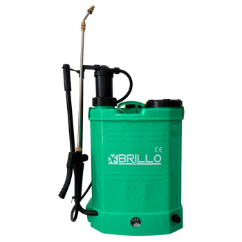 Pompa de stropit Brillo 14L 2 in 1 - manuala si electrica