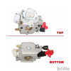 Carburator motocoasa Stihl compatibil FS40C FS50C FS56C FC56C FS70C - ElDepo.ro Fotografie detaliată cu Carburator motocoasa Stihl compatibil FS40C FS50C FS56C FC56C FS70C, ideal pentru Motocoase si Piese