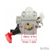 Carburator motocoasa Stihl compatibil FS40C FS50C FS56C FC56C FS70C - ElDepo.ro Fotografie detaliată cu Carburator motocoasa Stihl compatibil FS40C FS50C FS56C FC56C FS70C, ideal pentru Motocoase si Piese