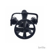 Cap pompa compresor aer comprimat 3 Pistoane 65mm - ElDepo.ro Fotografie detaliată cu Cap pompa compresor aer comprimat 3 Pistoane 65mm, ideal pentru Compresoare si Generatoare