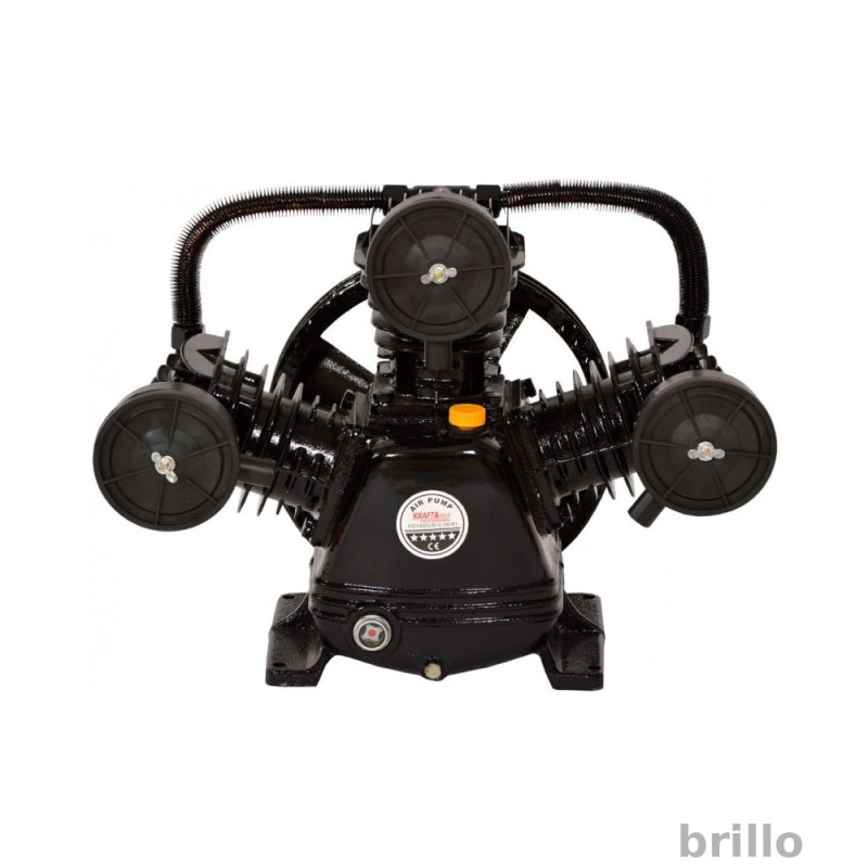Cap pompa compresor aer comprimat 3 Pistoane 65mm - ElDepo.ro Fotografie detaliată cu Cap pompa compresor aer comprimat 3 Pistoane 65mm, ideal pentru Compresoare si Generatoare