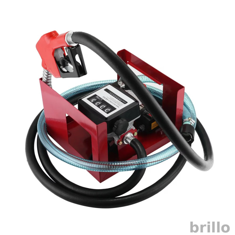 Fotografie detaliată cu Pompa electrica de transfer diesel cu autoamorsare 220V, 750W, debit 40 l/min, compatibil cu Piese si Unelte