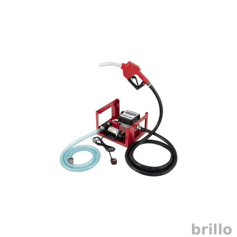 Fotografie detaliată cu Pompa de transfer diesel 550W cu contor mecanic 220V, compatibil cu Piese si Unelte