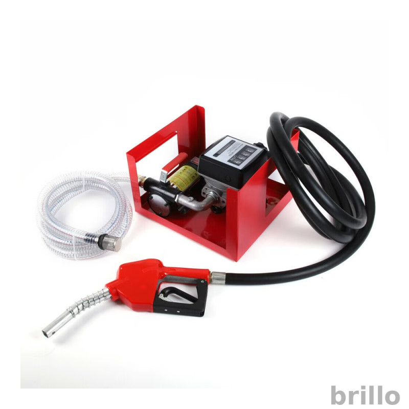 Fotografie detaliată cu Pompa de transfer diesel 550W cu contor mecanic 220V, compatibil cu Piese si Unelte