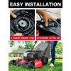 Demaror Briggs & Stratton model 09P702, series 450E, 500E, 550E, 575E - Eldepo.ro Fotografie detaliată cu Demaror Briggs & Stratton model 09P702, series 450E, 500E, 550E, 575E, compatibil cu Masini de gazon
