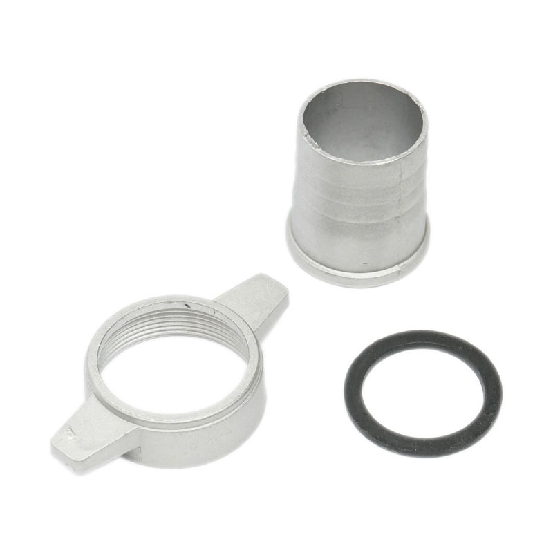 Fotografie detaliată cu Racord cupla 3 toll cu piulita si garnitura din aluminiu pentru furtun cu filet interior, compatibil cu Pompe de apa si accesorii