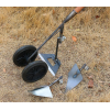 Fotografie detaliată cu Sapa agricola multifunctionala pe roti cu 3 capete interschimbabile, compatibil cu Unelte de gradinarit
