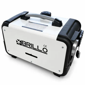 Sirocou, incalzitor stationar diesel Brillo 12001, portabil, 12kW, 12V/24V/220V, display LCD, telecomanda