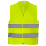 Vesta reflectorizanta, galben neon, unisex XL