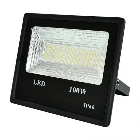 Proiector LED exterior 100W , lumina rece, 9000lm IP66 ,negru